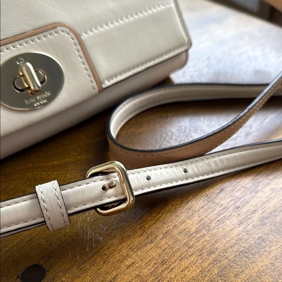 Kate Spade Cream Leather Crossbody - Picture 6 of 12